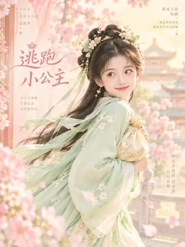 落跑王妃很甜封面 - 黄豆漫剧古风甜宠